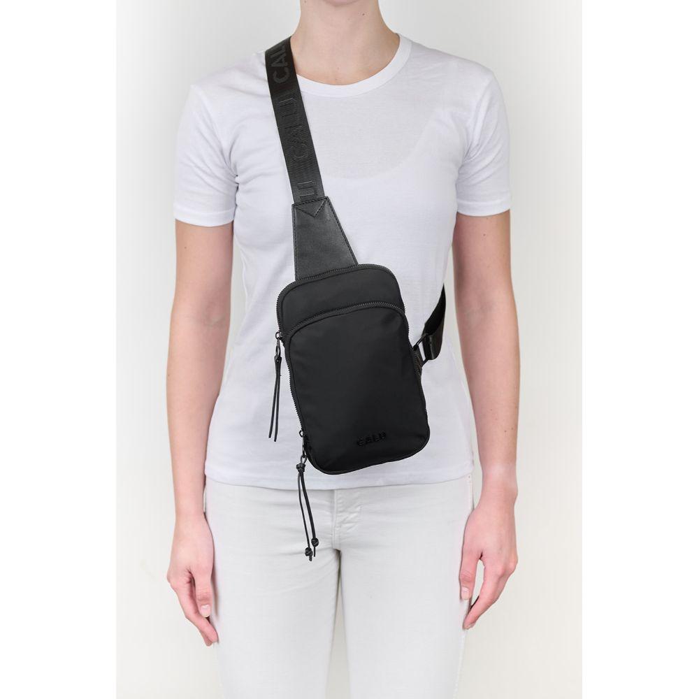 Crossbody Compacto Cloe Negro Calu-5