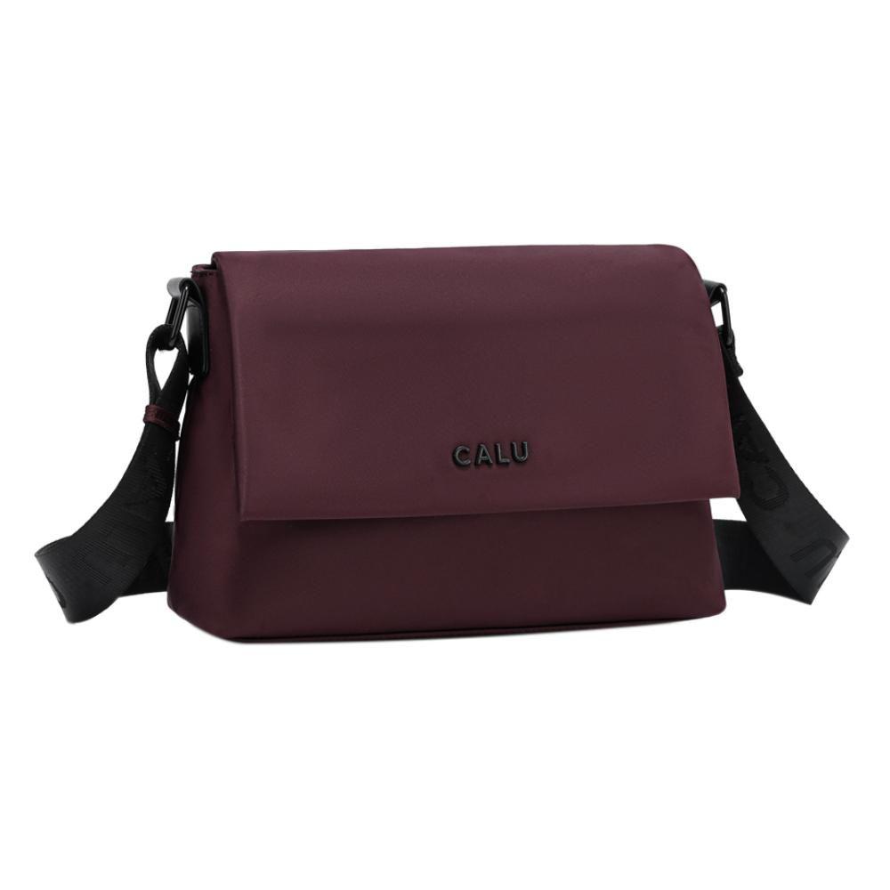 Cartera Bandolera Tapeta Hansel Morado Oscuro Calu-0