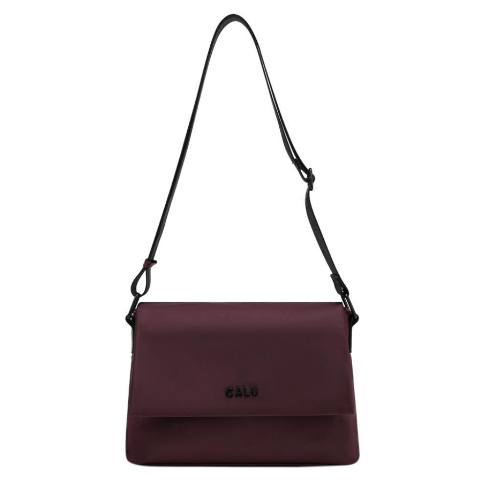 Cartera Bandolera Tapeta Hansel Morado Oscuro Calu-2