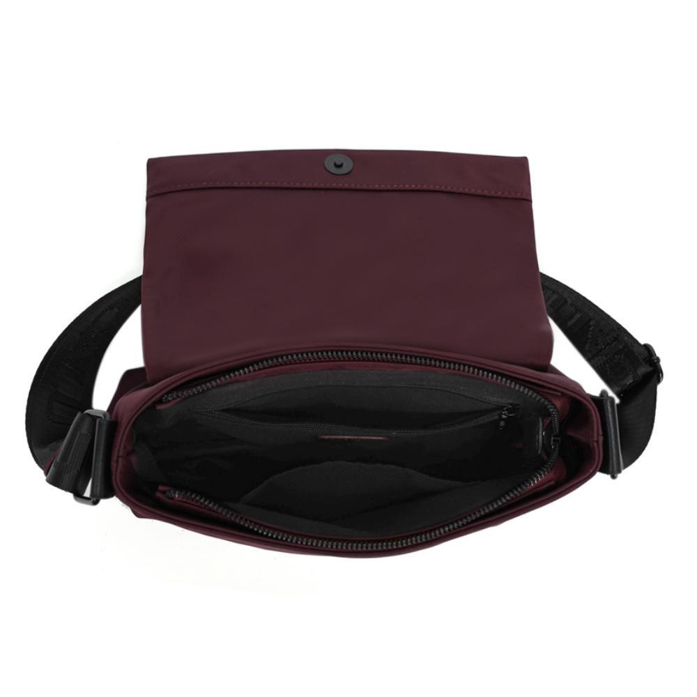 Cartera Bandolera Tapeta Hansel Morado Oscuro Calu-3