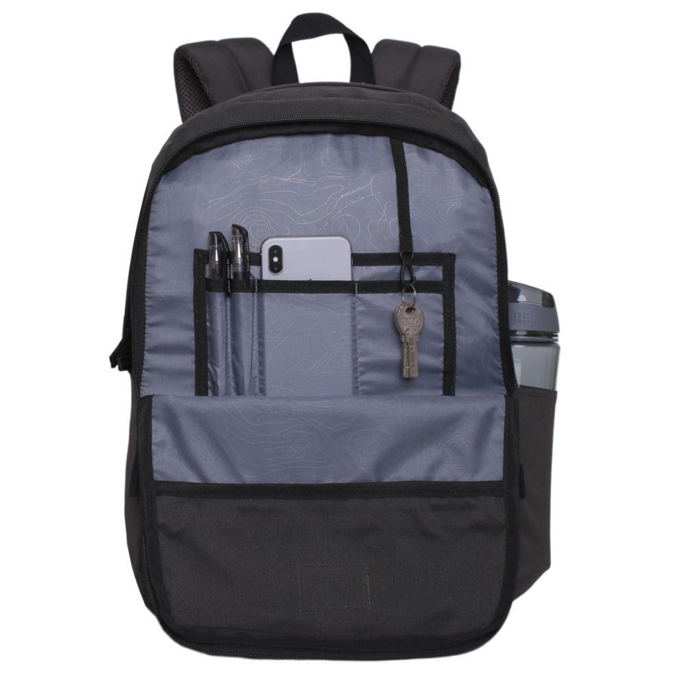 Mochila Notebook Scorpio Gris Oscuro Head-2