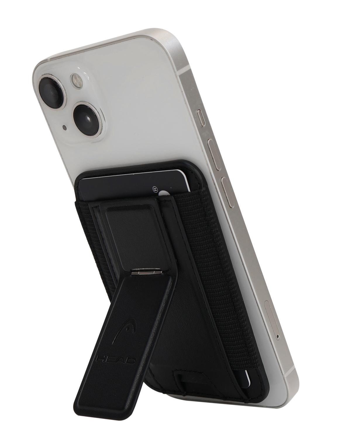 Billetera Tarjetero Magnético Magsafe Cayman Negro Head-2