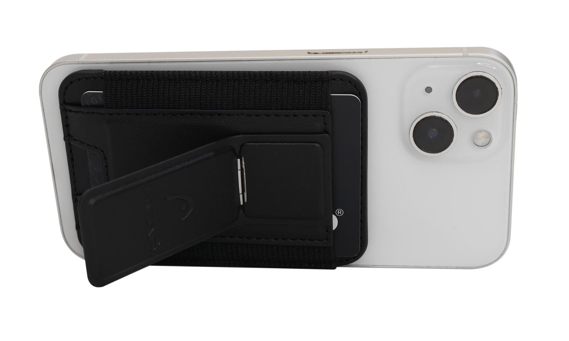 Billetera Tarjetero Magnético Magsafe Cayman Negro Head-5