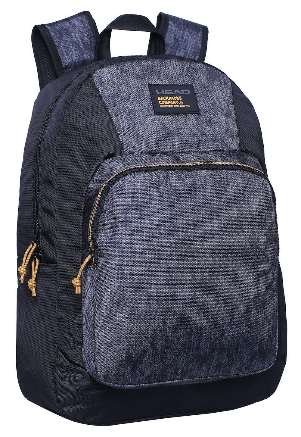 Mochila Ridge Tweed Negro Head-0