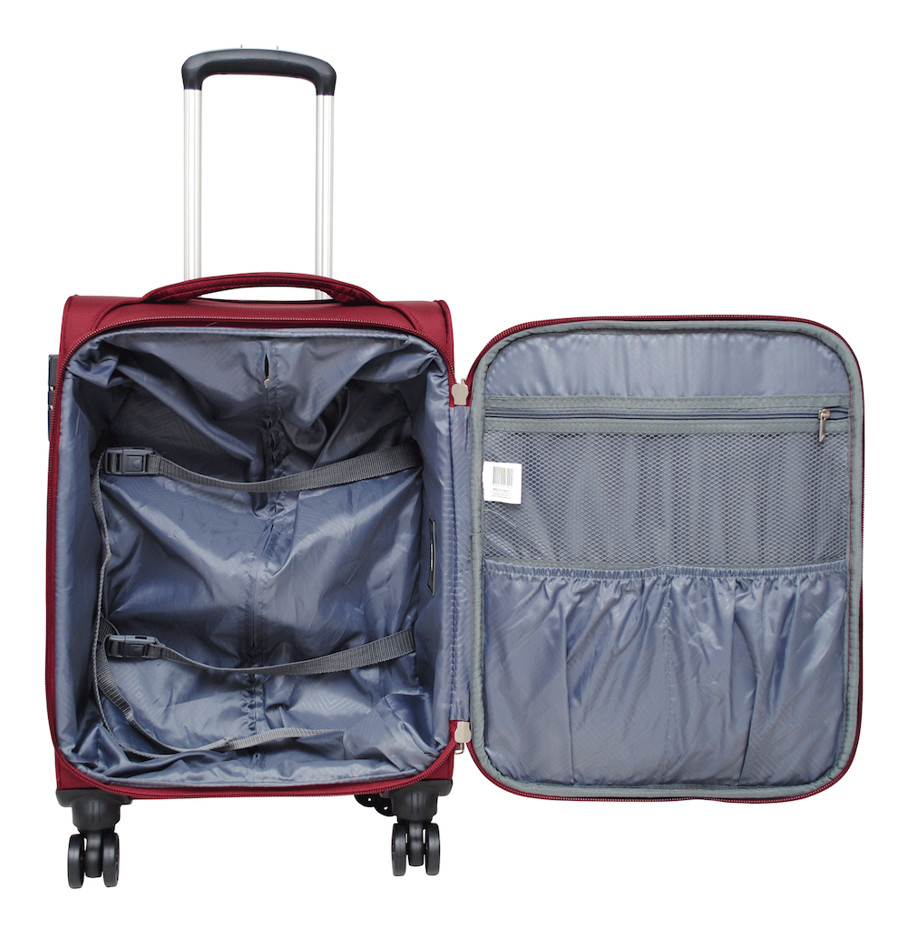 Maleta Blanda New Europa 360 S Rojo Head-3
