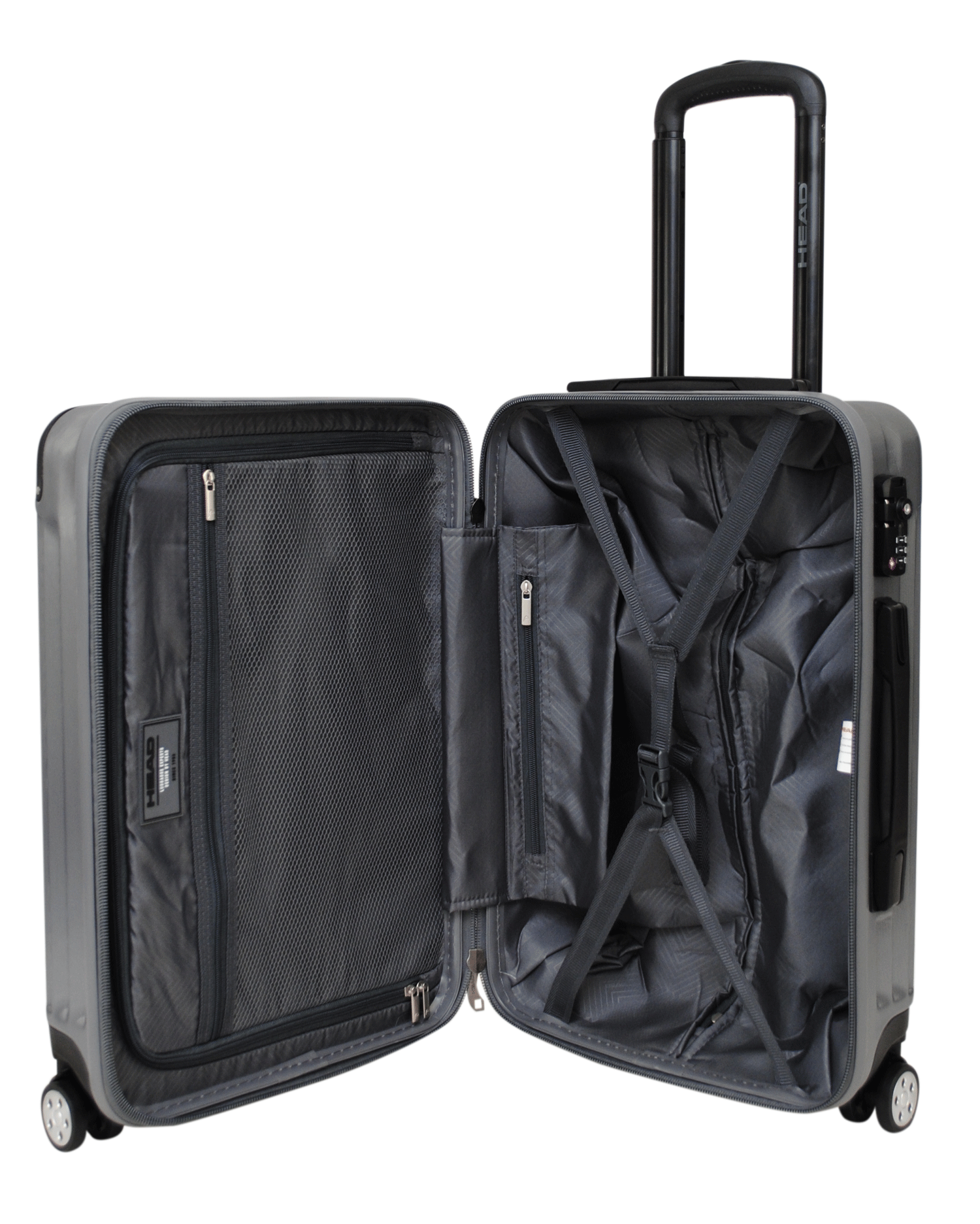 Maleta Dura Munich S Gris Head  -3