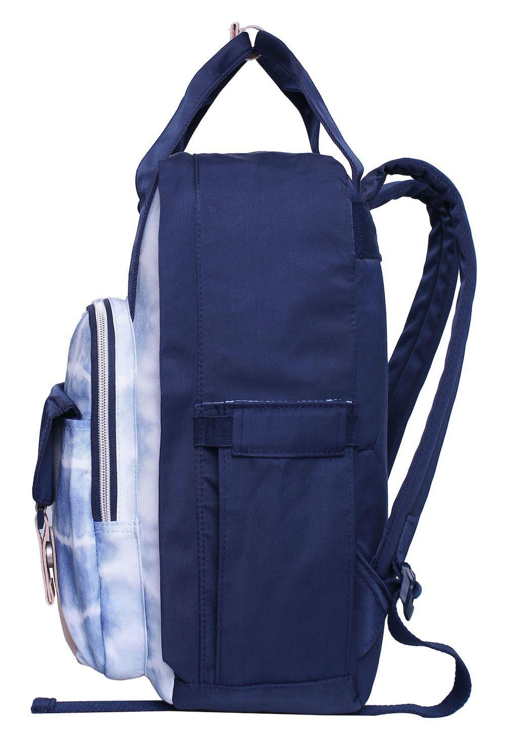 Mochila Alpha Tie Dye Azul Head-3