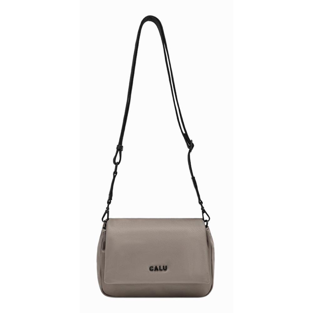 Cartera Bandolera Pequeña Kate Taupe Calu-2