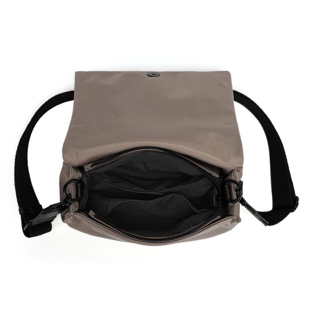 Cartera Bandolera Pequeña Kate Taupe Calu-3