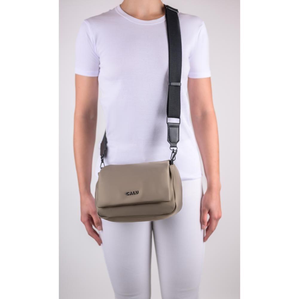 Cartera Bandolera Pequeña Kate Taupe Calu-6