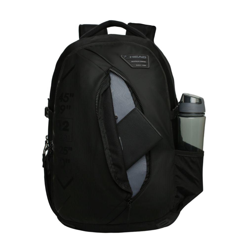 Mochila con Cobertor Lluvia Staria Reverse Negro Head-2