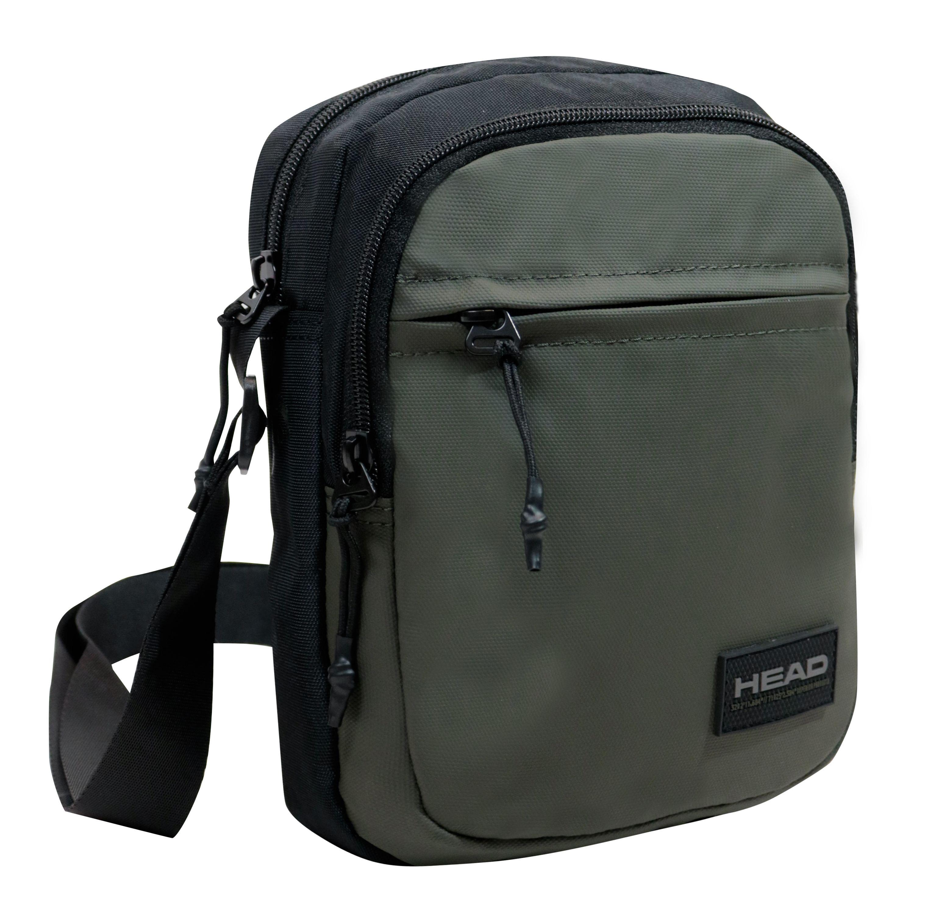 Bolso Cruzado Magnus 4 Reverse Verde Musgo Head-0