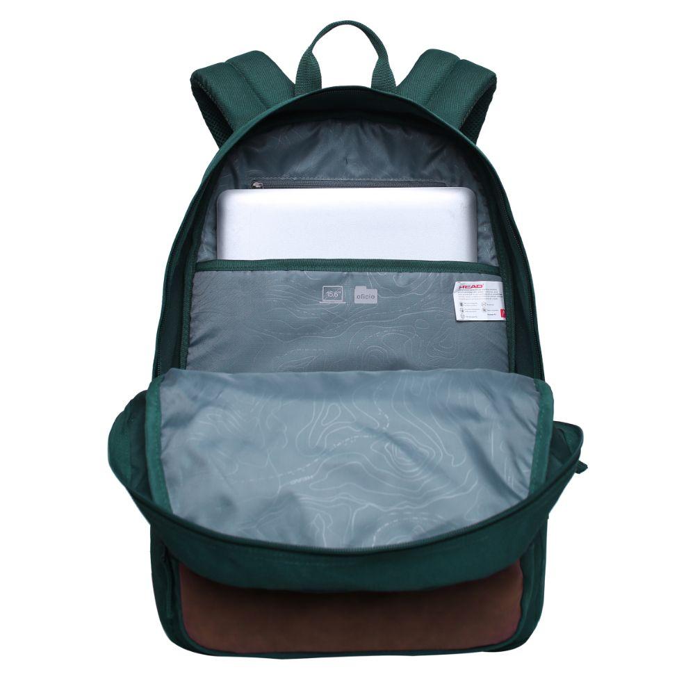 Mochila New Kombi Verde Petroleo Head-2