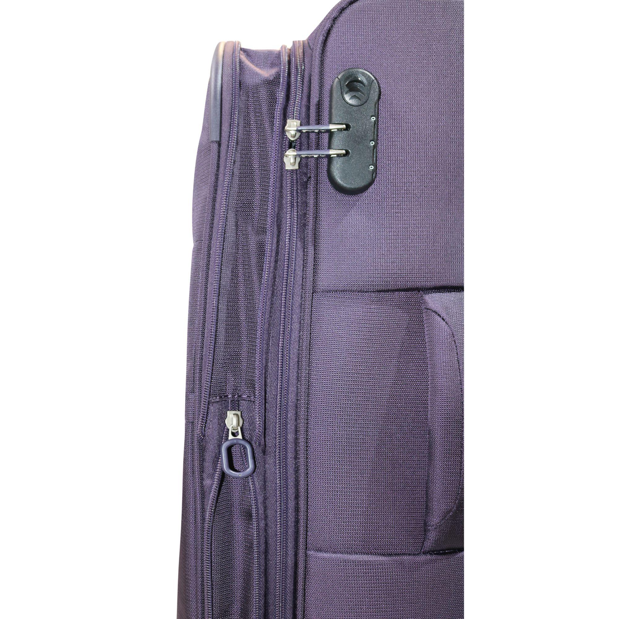 Maleta Blanda Expandible Londres M Morado Head-3
