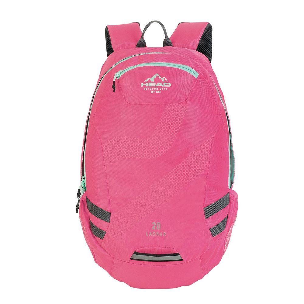 Mochila Laskar 20 Outdoor Camping Fucsia Head-1