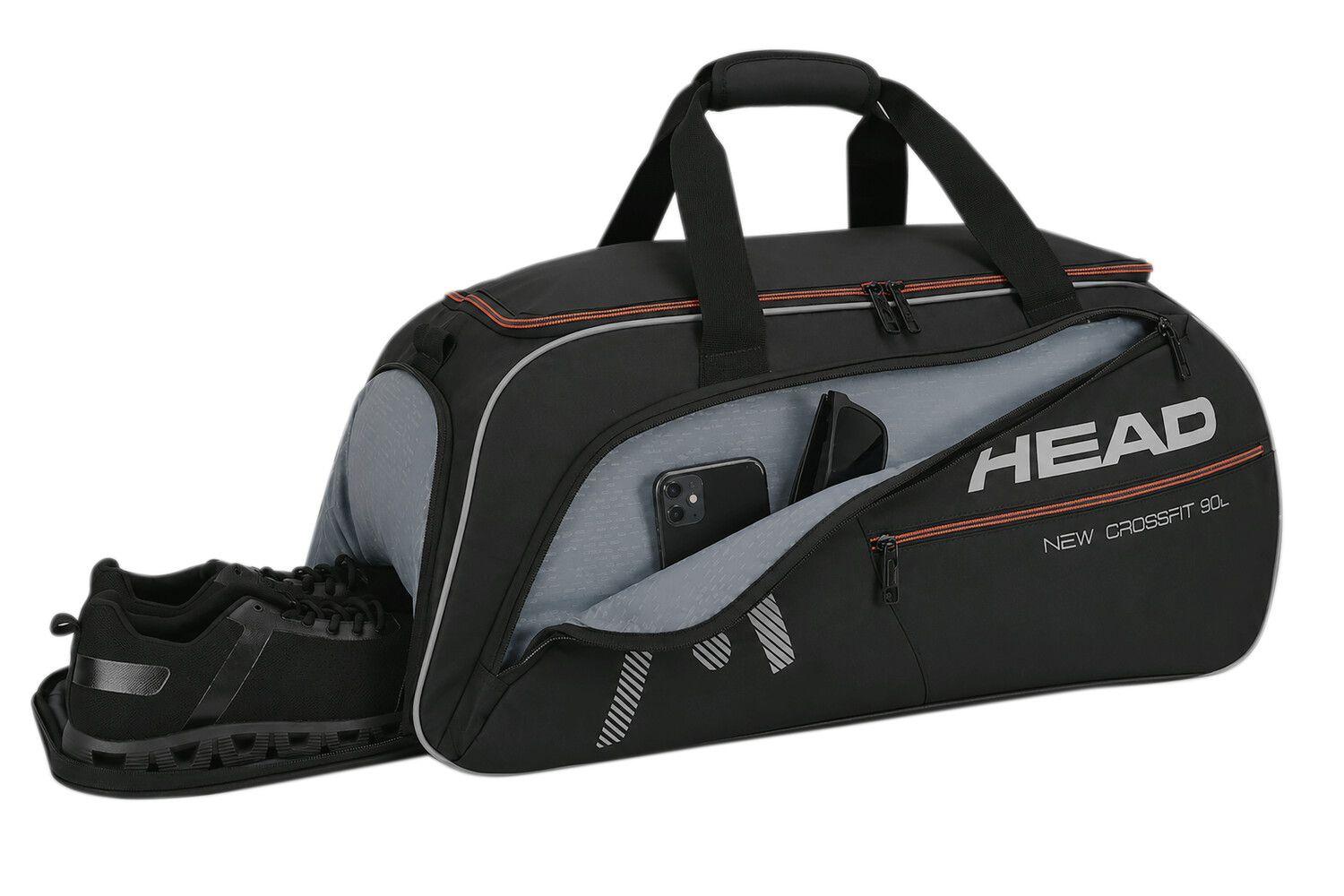 Bolso Deportivo Grande Crossfit 90L M Negro Head-2