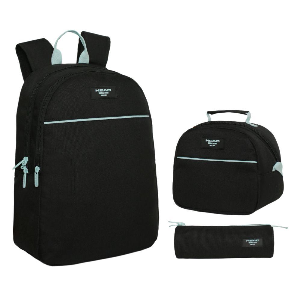 Pack Freedom Escolar (x3) Niña Negro Menta Head-0