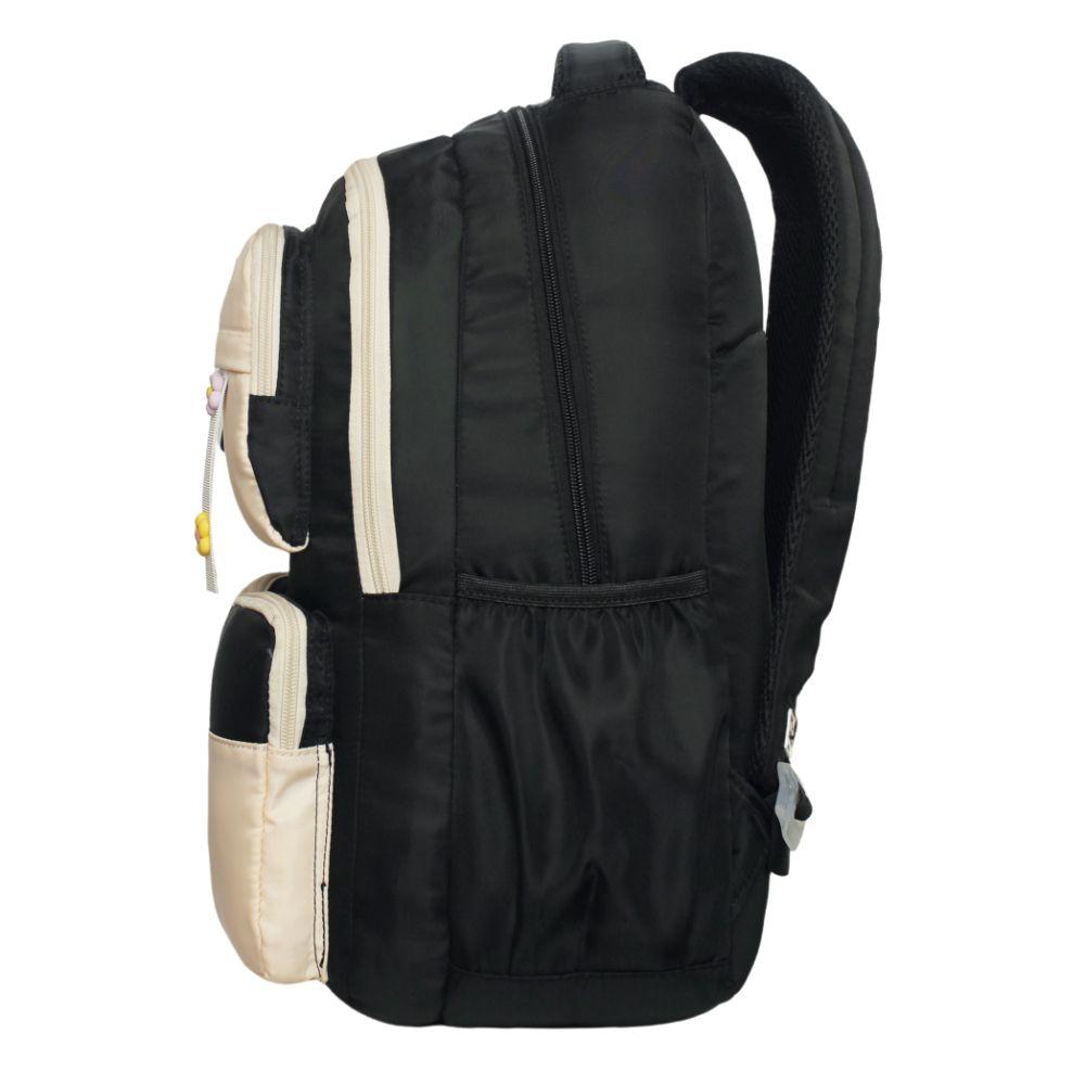 Mochila Mujer Kawaii Twist Block Negro Head-3