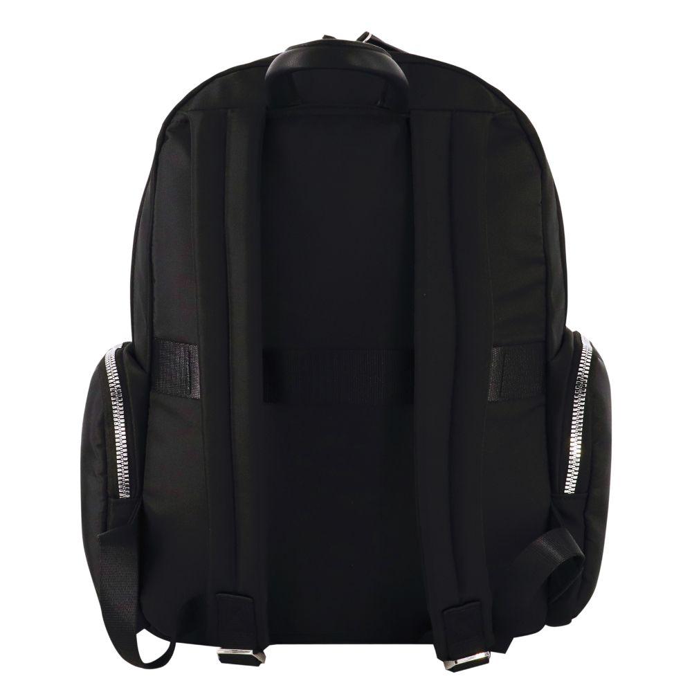 Mochila Ejecutiva Mujer Gold New Negro Head-5