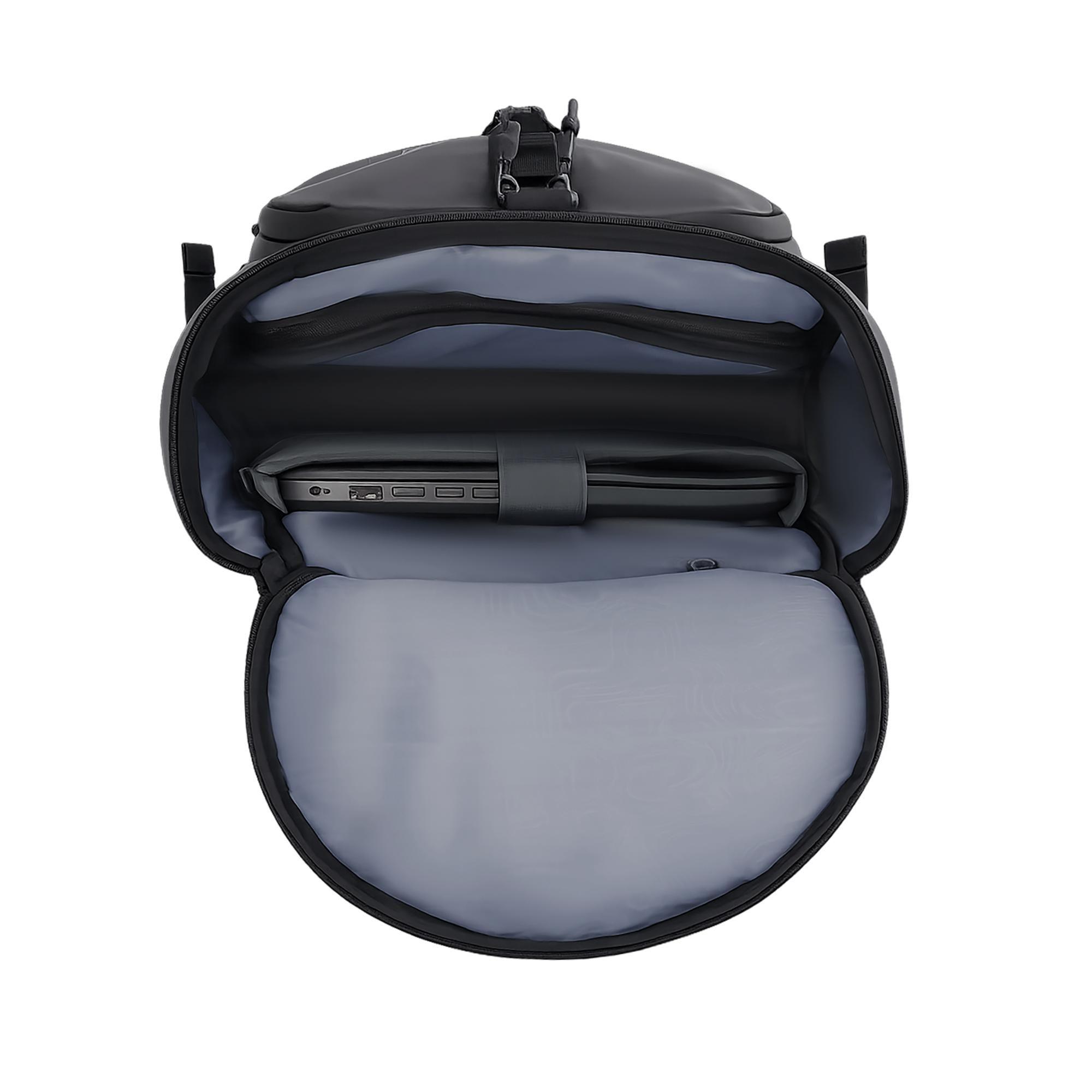 Bolso Mochila Viaje Tiger Reverse Gris Head-4