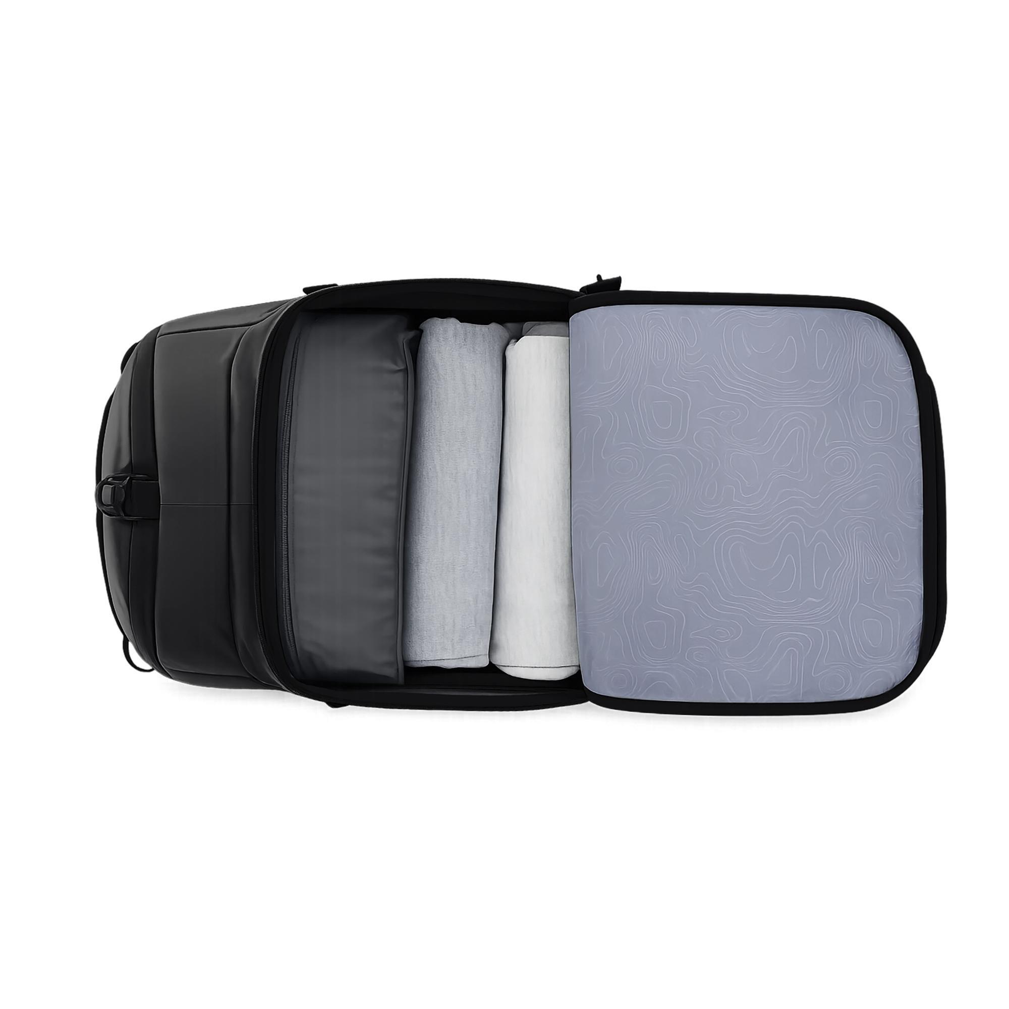 Bolso Mochila Viaje Tiger Reverse Gris Head-5