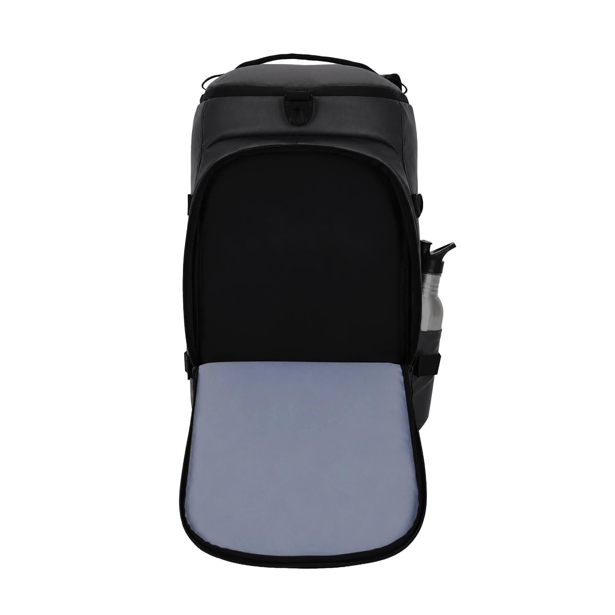 Bolso Mochila Viaje Tiger Reverse Gris Head-6