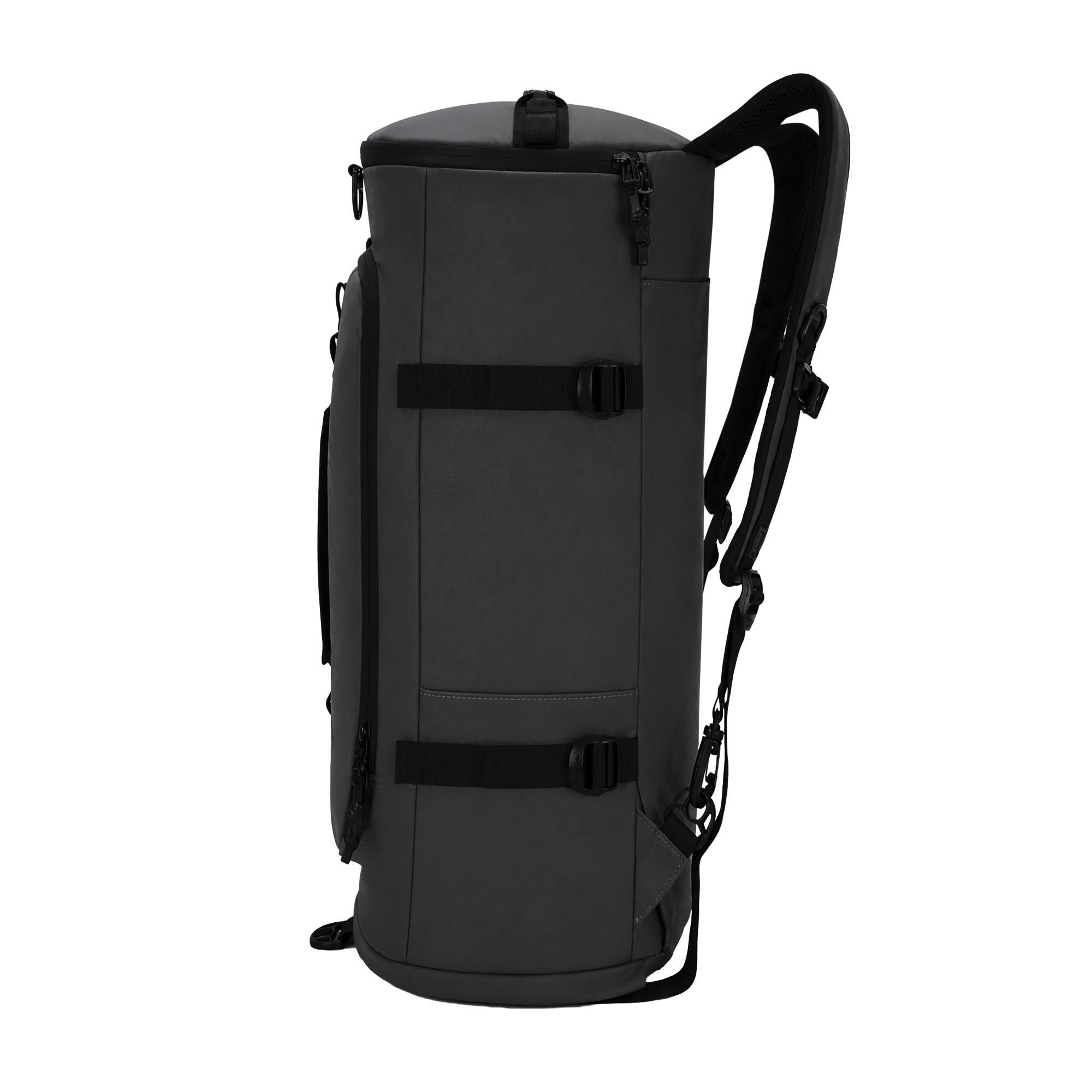 Bolso Mochila Viaje Tiger Reverse Gris Head-9