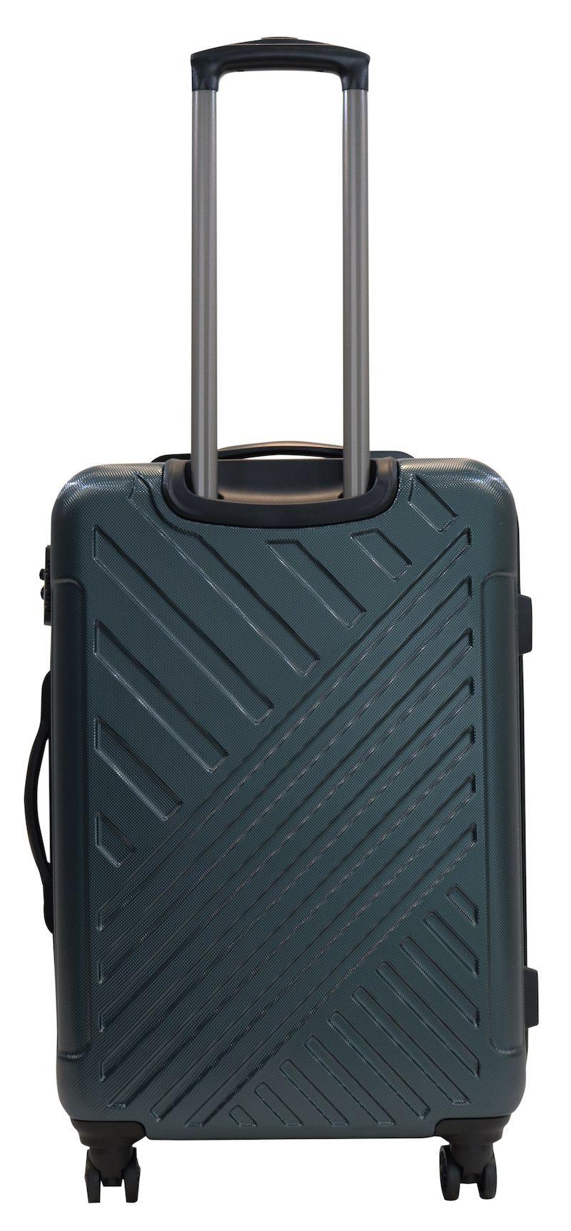 Maleta Dura Toledo M 8 Ruedas Verde Head-3