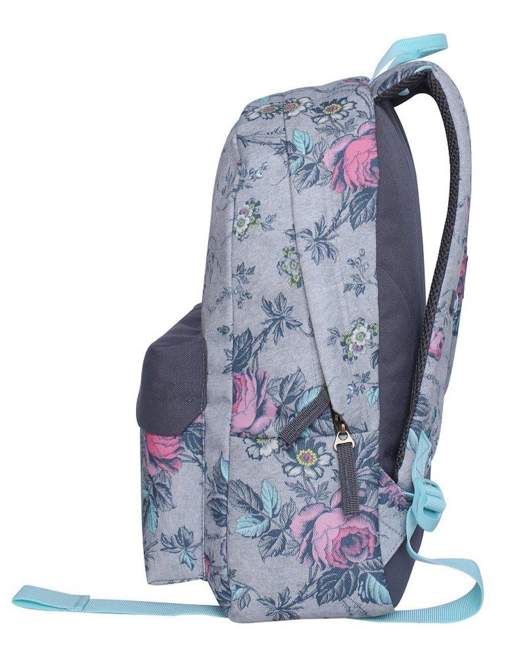 Mochila Urbana Rio Gris Rosas Head   -2