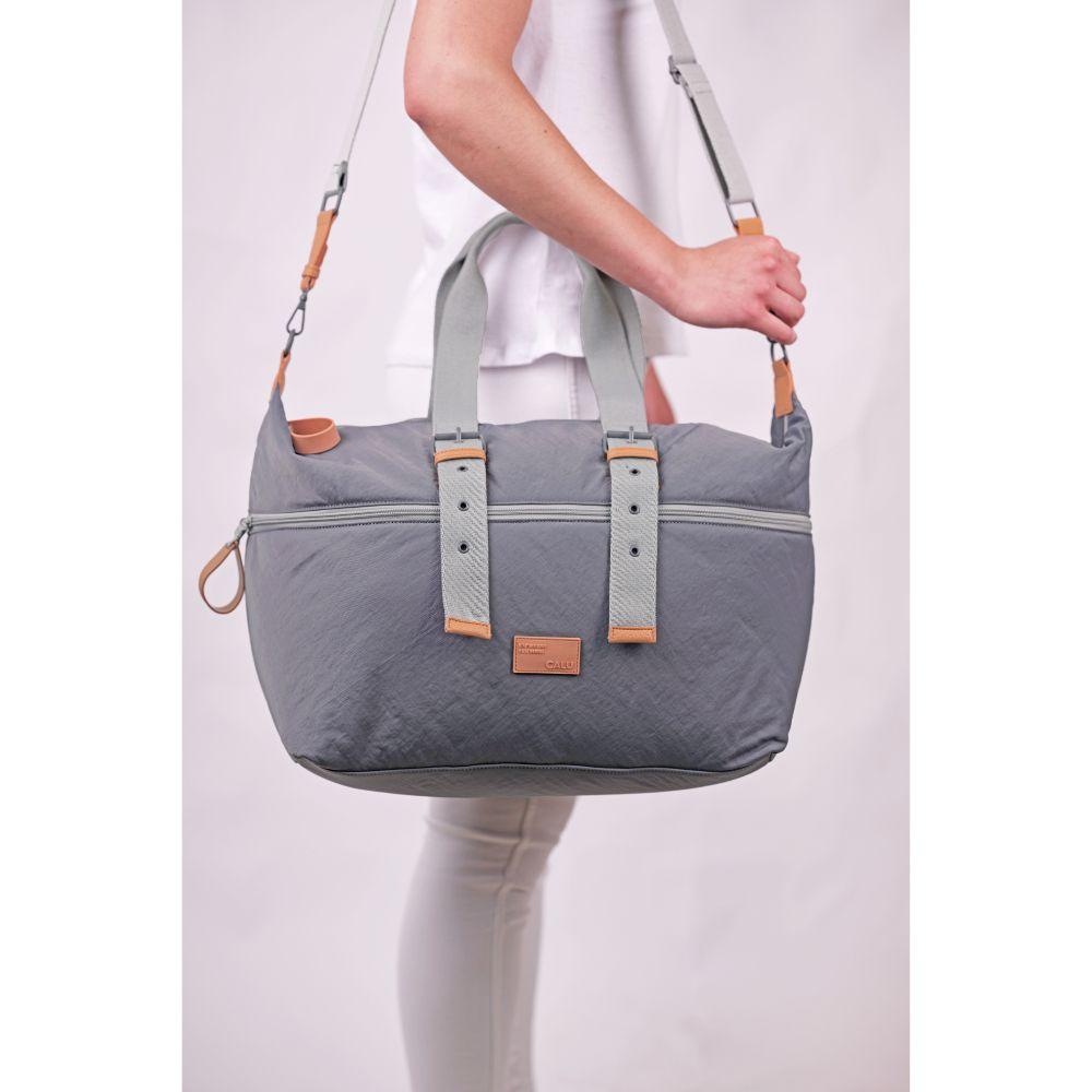 Bolso Cartera Expandible Montana Azul Calu-6