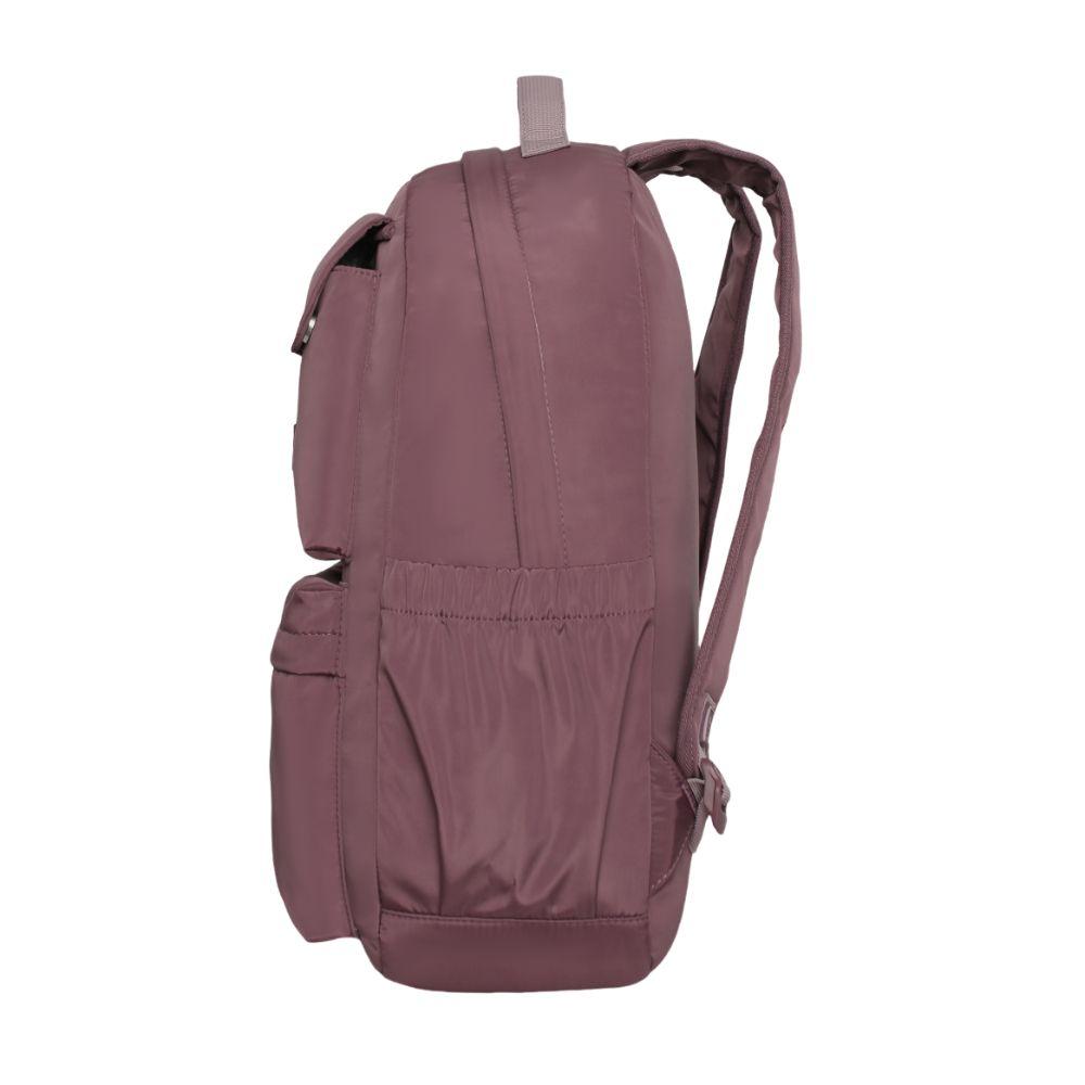 Mochila Mujer Ysho Microfibra Dark Malva Head-3