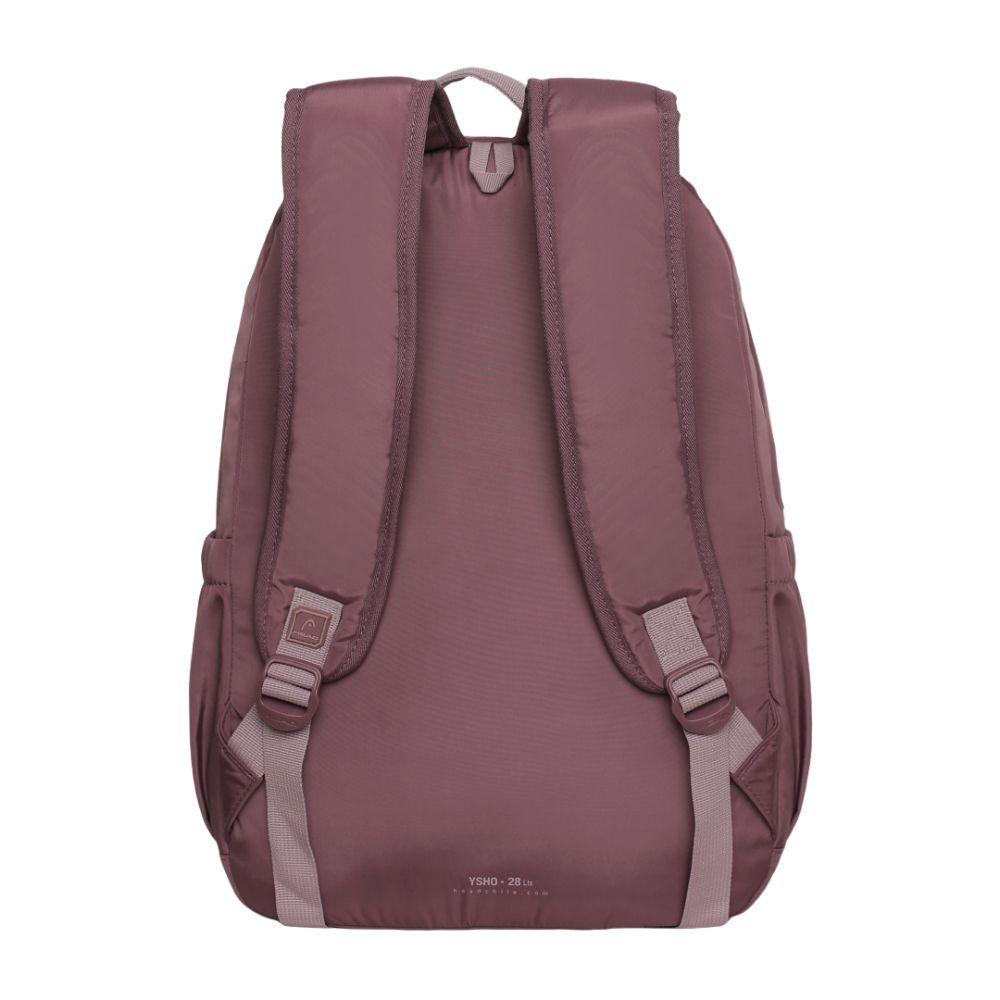 Mochila Mujer Ysho Microfibra Dark Malva Head-4