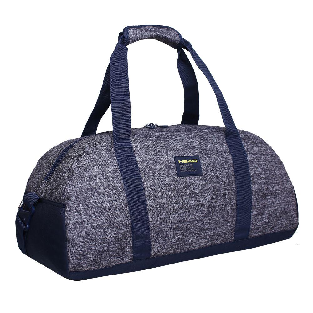 Bolso Ecosport Melange Gris Oscuro Head-0
