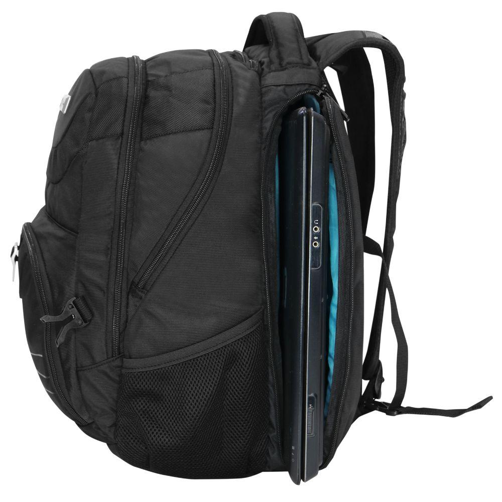 Mochila Porta Laptop New Q7 40L Negro Head-6