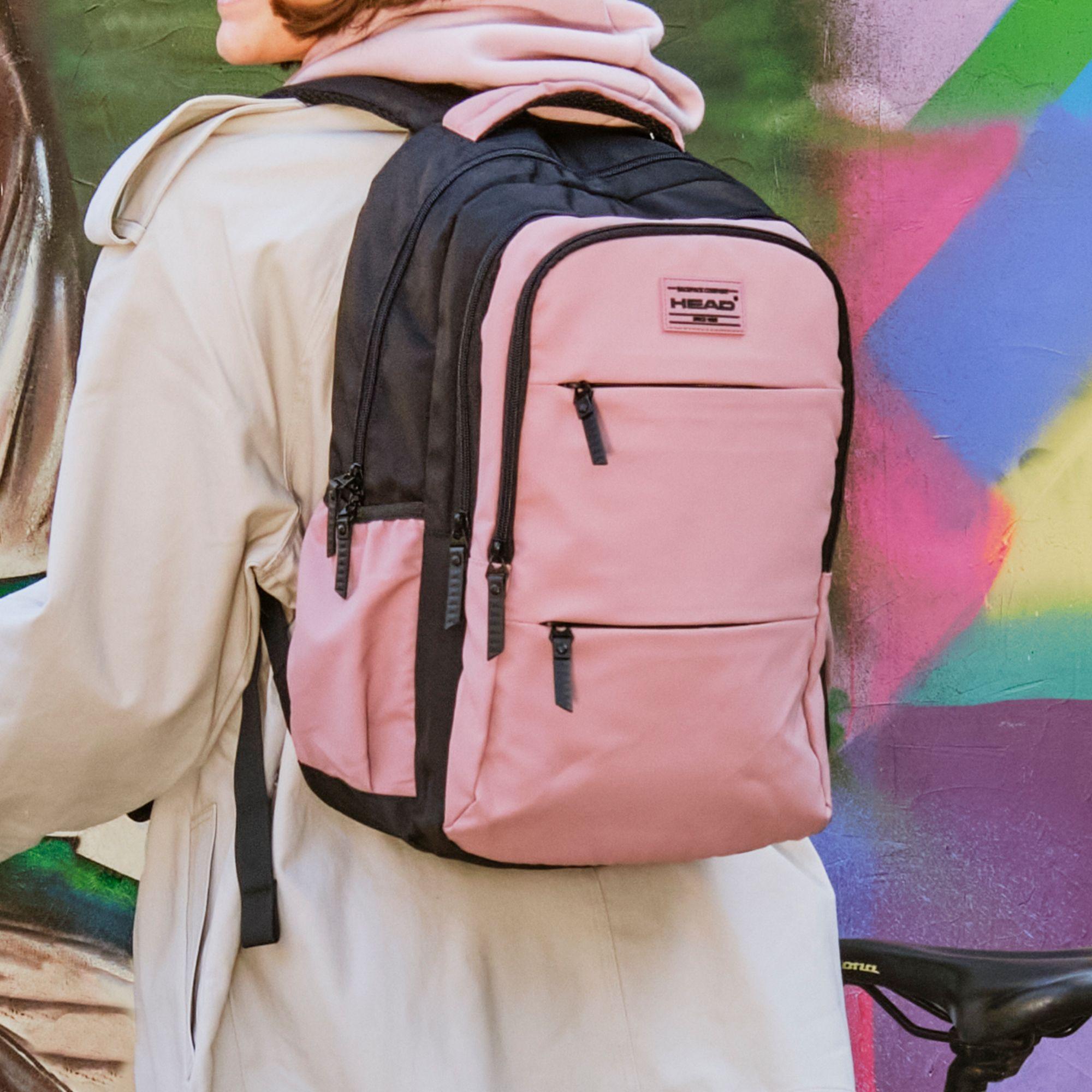 Mochila Ejecutiva Mujer Pulse Malva Head-5