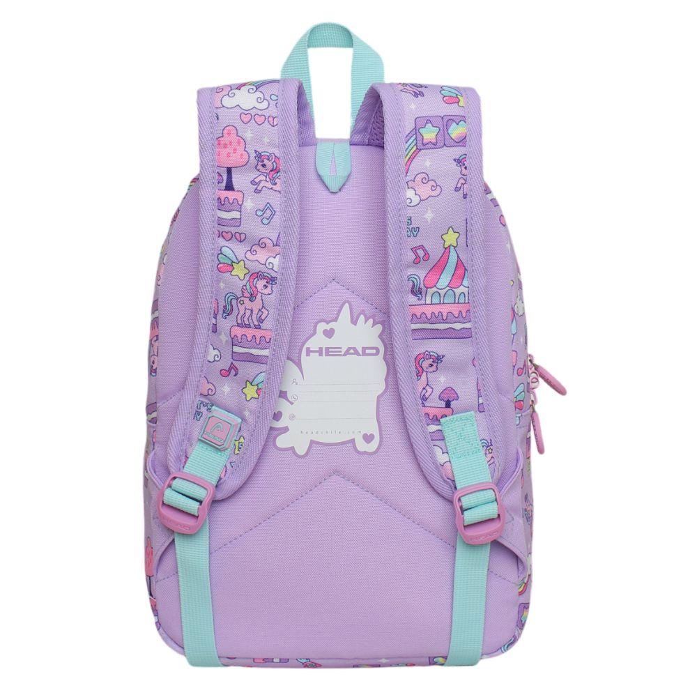 Mochila Infantil Niña Pop Unicornio Lila Head-4