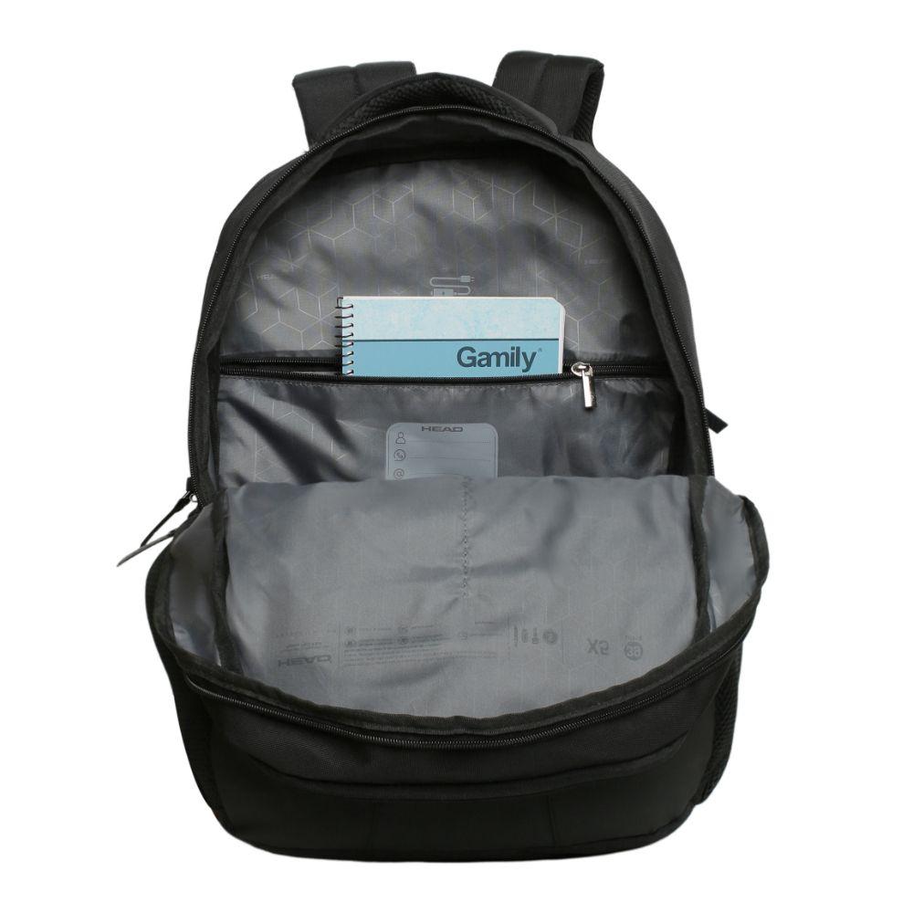 Mochila Ejecutiva X5 Reverse Negro Head-2