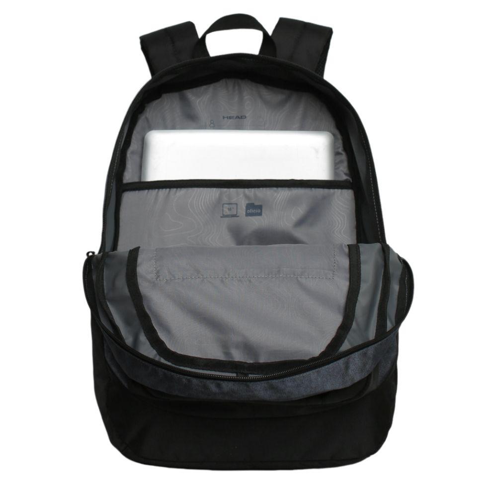Mochila Ram Gancho Stone Negro Head-2