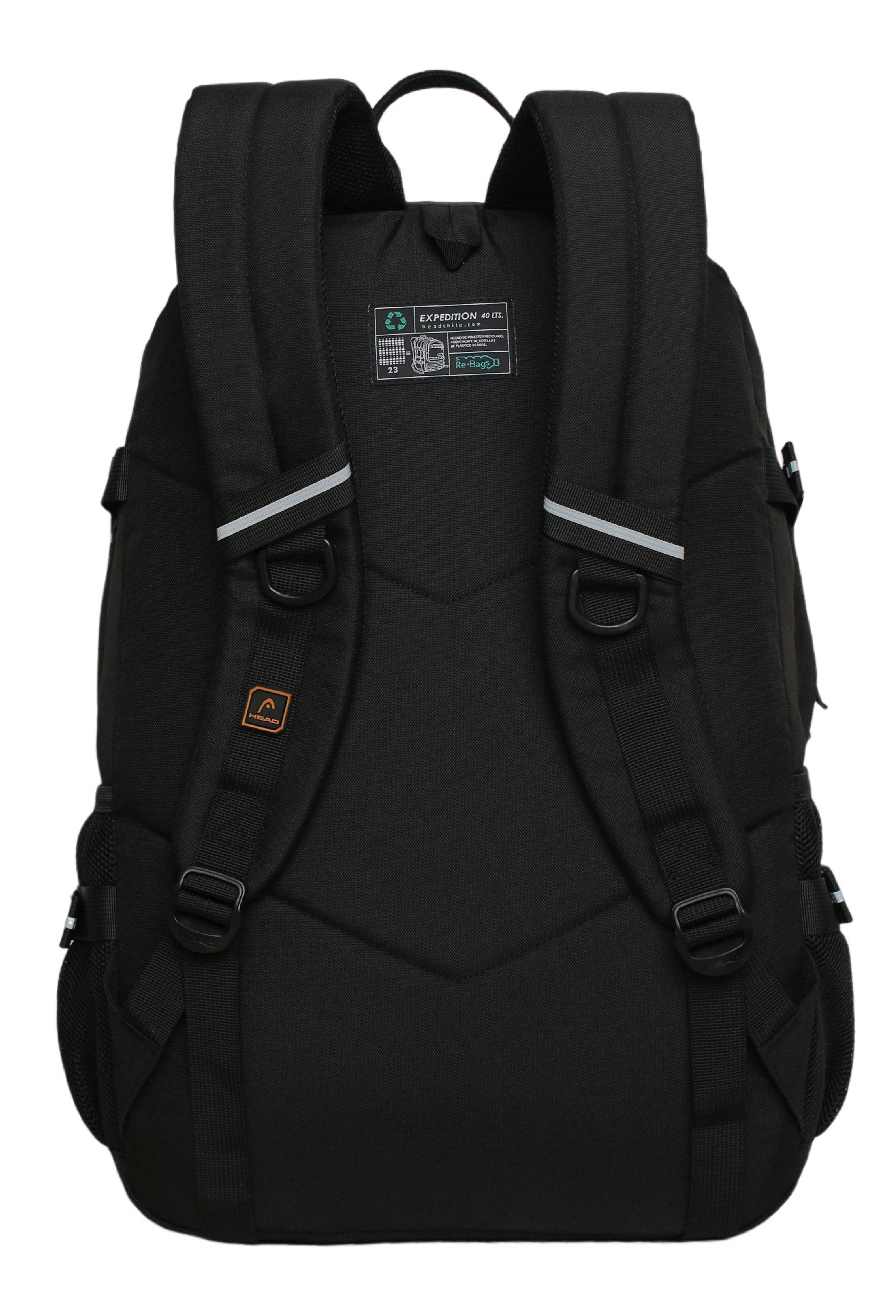 Mochila Notebook Expedition 40L Dots Negro Head-4