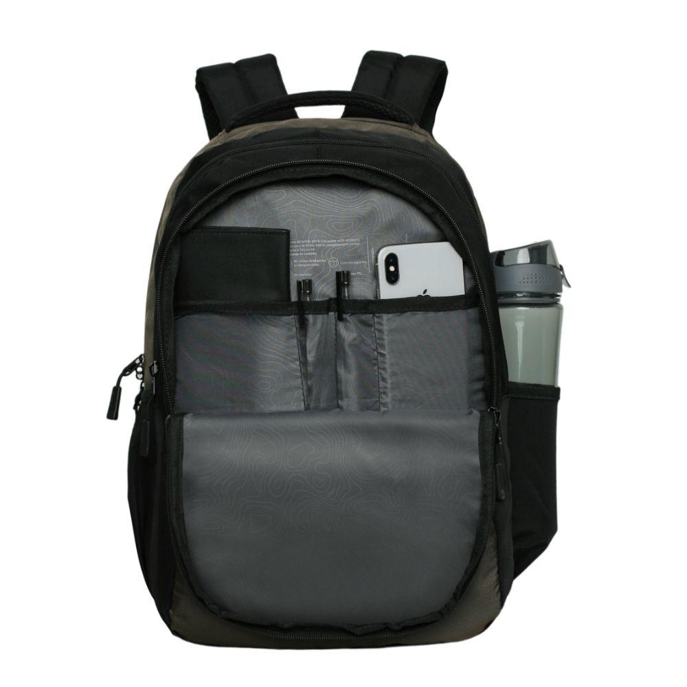 Mochila Notebook Zen Verde Militar Head-2