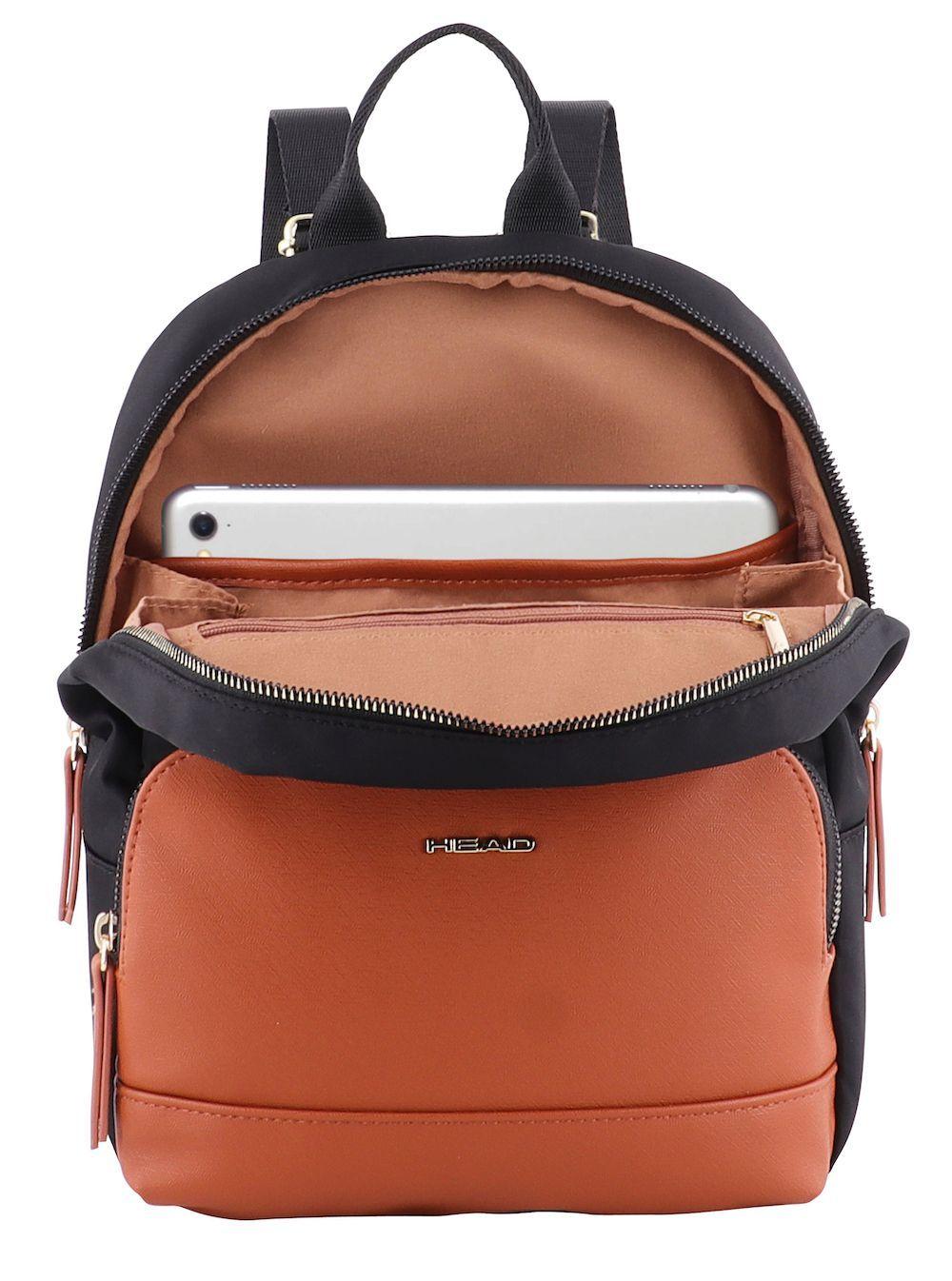 MOCHILA Ejecutiva Powder Mujer NEGRO CAMEL HEAD-2