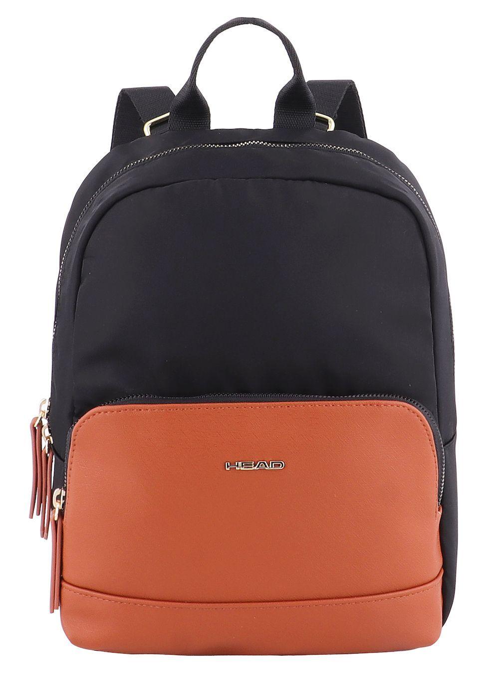 MOCHILA Ejecutiva Powder Mujer NEGRO CAMEL HEAD-1