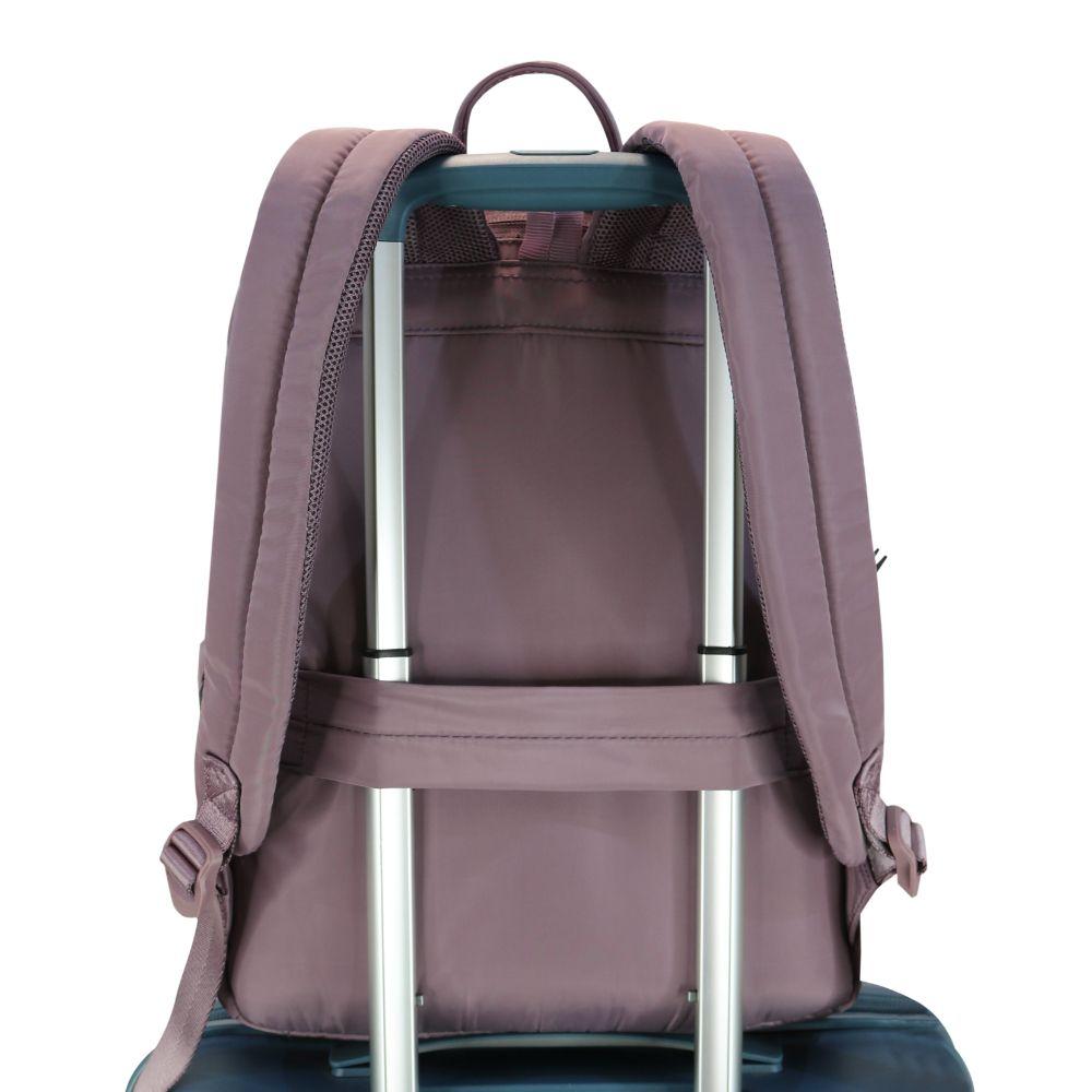 Mochila Ejecutiva Mujer Boogy Malva Head-6
