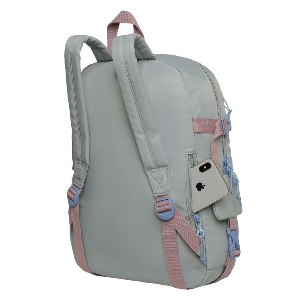 Mochila Mujer Kawaii Escalade Celeste Azul Head-3