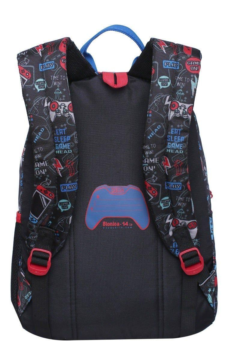 Mochila Bionica 22 Gamer Negro Head-3
