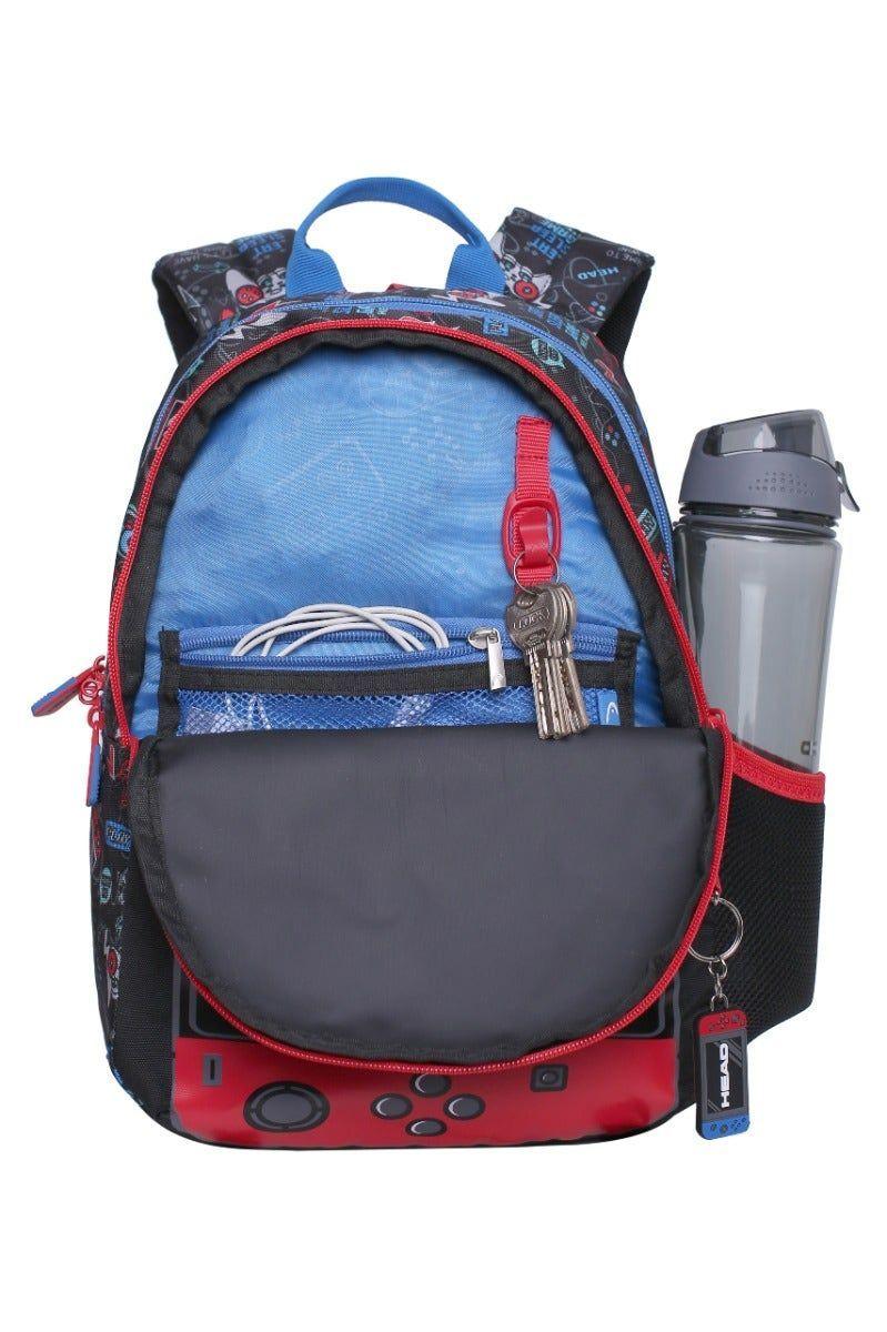 Mochila Bionica 22 Gamer Negro Head-1