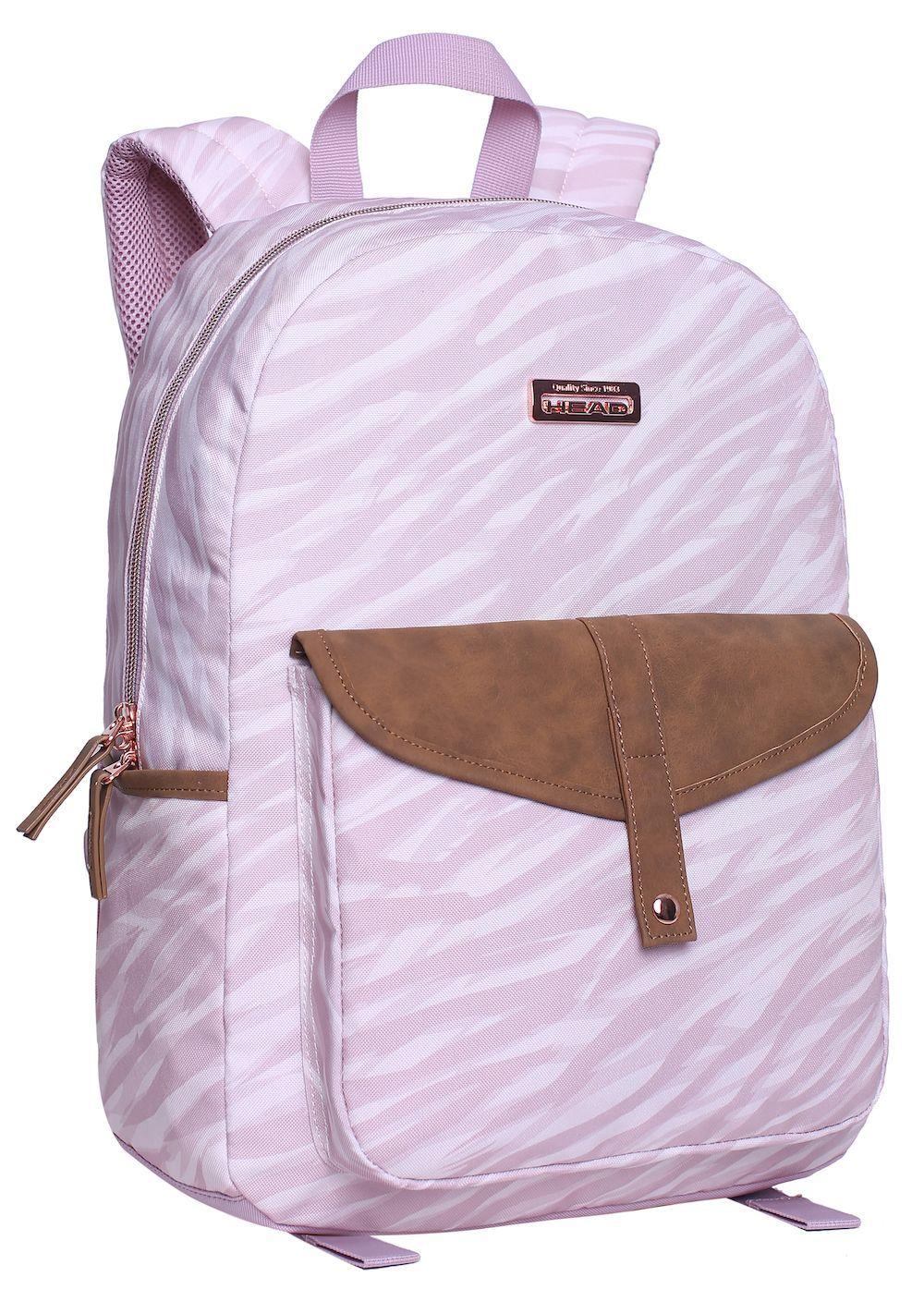 Mochila Creta Zebra Rosado Head-0