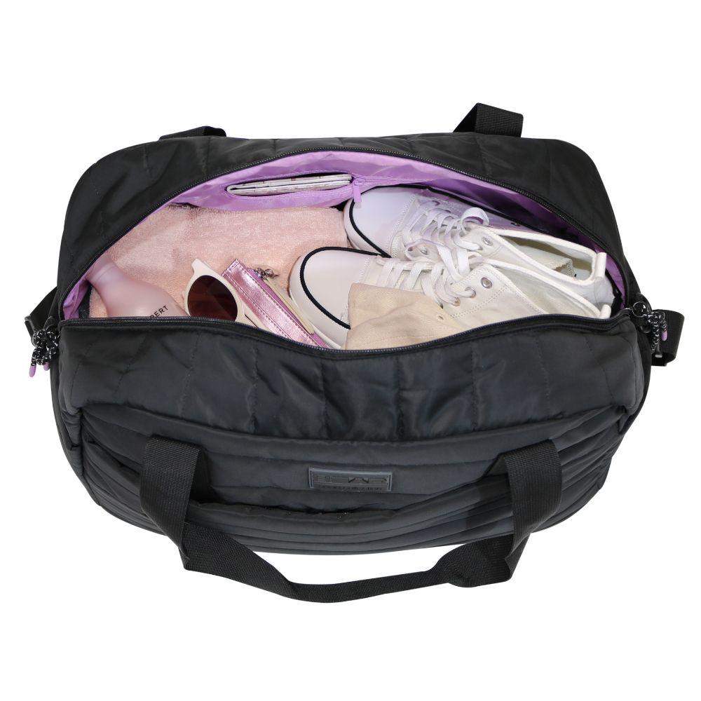 Bolso Mujer Big Buda Microfibra 53 Lts Negro Head-2