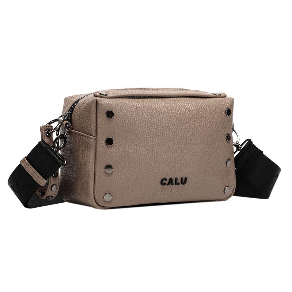 Cartera Bandolera Millie PU Cafe Calu-0