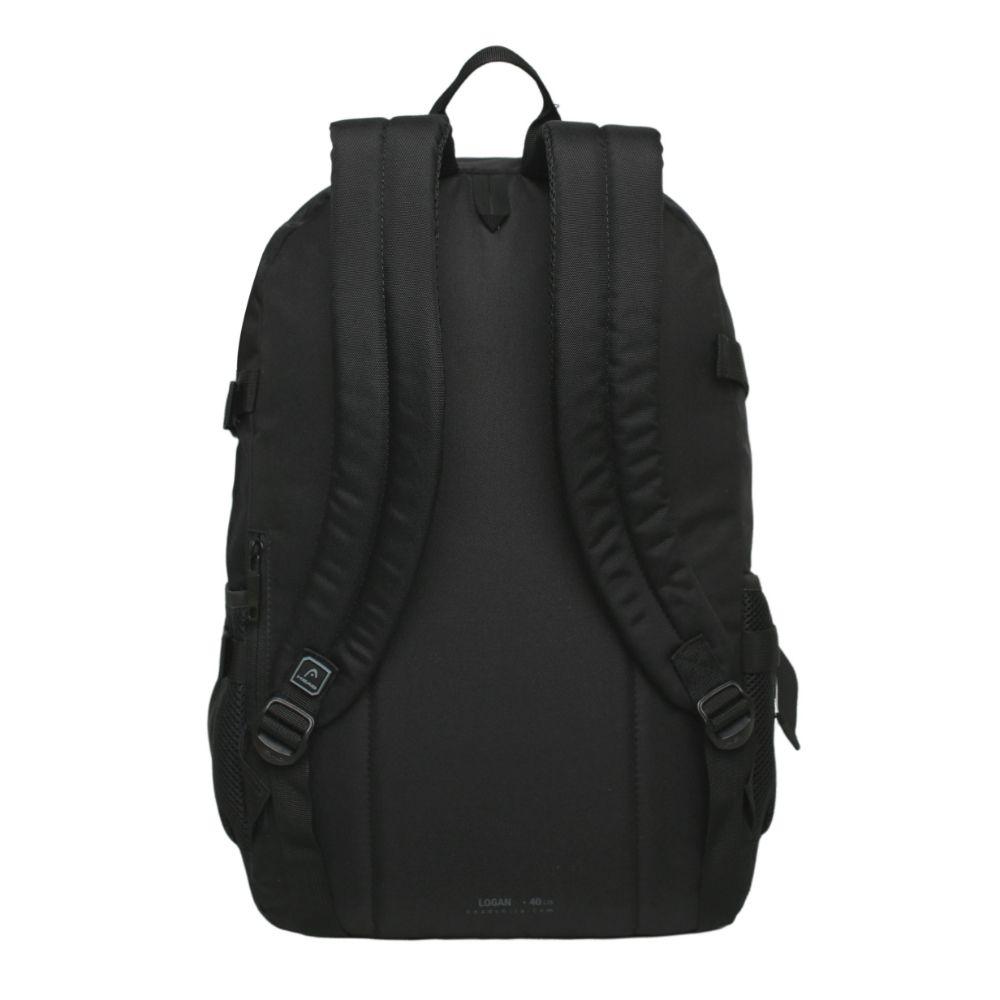 Mochila Ejecutivas Hombre Logan Reverse Negro Head-5